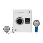Tripbox PLUS DB Plug Socket 32A 3 Pin 3 Mod Single Door Metal L T PMP332DB pmp220db 2 mod20a p s db front