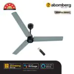 Atomberg Renesa Smart 1200 mm BLDC Ceiling Fan with IoT, Remote Control LED Indicators Misty Teal renesa smart pli 20.03.24 m