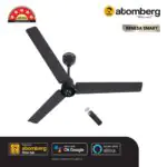 Atomberg Renesa Smart 1200 mm BLDC Ceiling Fan with IoT, Remote Control LED Indicators Pebble Grey renesa smart pli 20.03.24