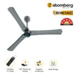 Atomberg Renesa 1200 mm BLDC Ceiling Fan with Remote Control LED Indicators Sand Grey sandgrey2 1