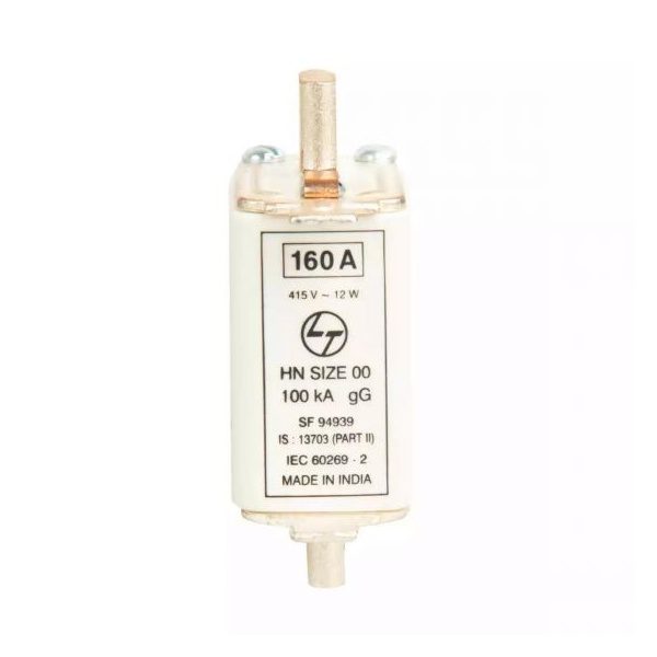 HN DIN HRC fuse 63A 415V AC Size 00 L T SF94027OOOO sf94939oooo fuselink hn size 00 160a din front