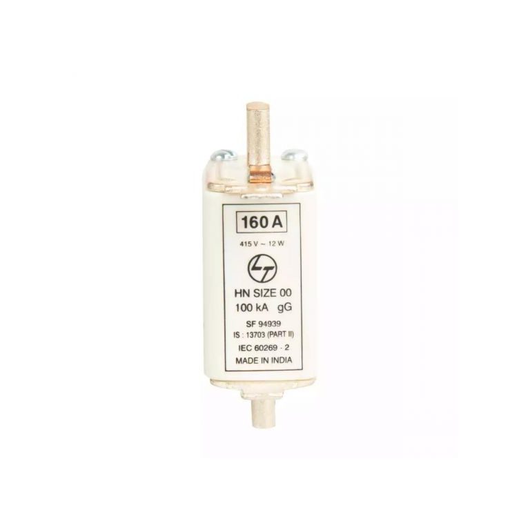 HN DIN HRC fuse 63A 415V AC Size 00 L T SF94027OOOO sf94939oooo fuselink hn size 00 160a din front
