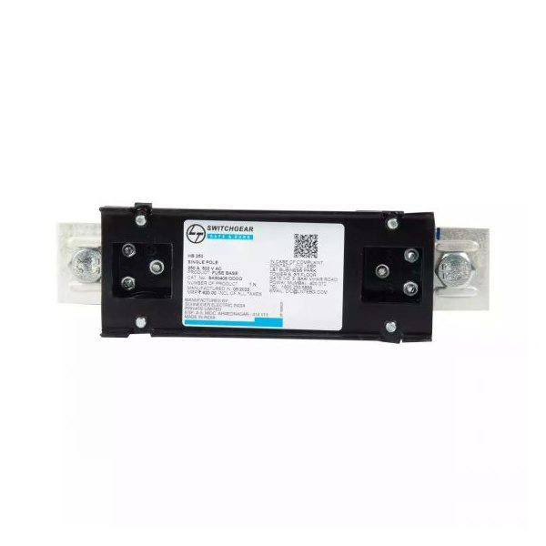 HB DIN HRC fusebase 250A 415V AC L T SK90406OOOO sk90406oooo din fuse base front