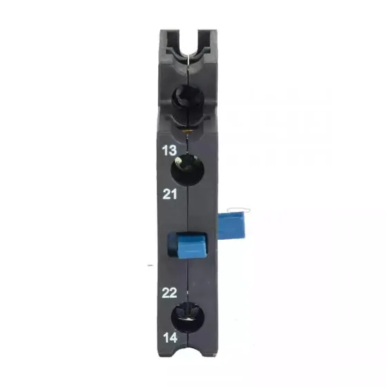 FN 2nd Auxiliary Contact Block 32A-63A 1NO 1NC L T SK90670OOOO sk90670oooo 2nd aux. contact front