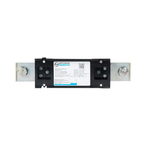 HB DIN HRC fusebase 800A 415V AC L T SK91051OOOO sk91051oooo din fuse base front