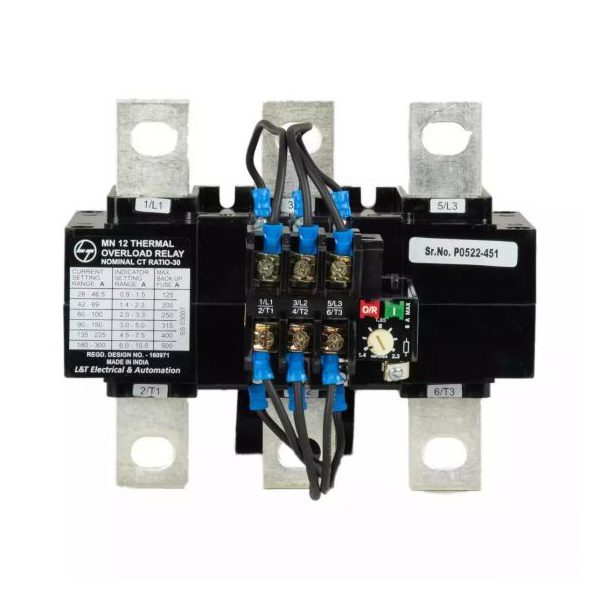 MN 12 Thermal Overload Relay 60-100A 415V AC Class 10A L T SS94138OOKO ss94138ooho mn12 front