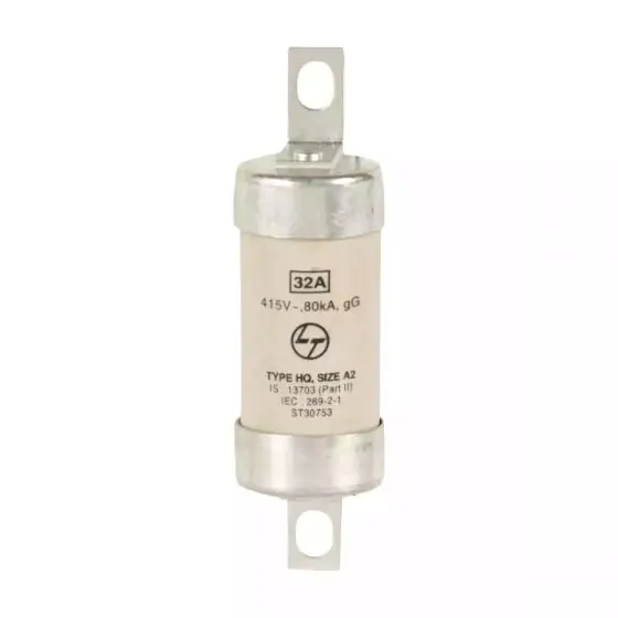 st30753oooo_fuselink_hq_size_a2_32a_bolted.jpg HQ Bolted HRC fuse 6A 415V AC Size A2 L T ST30748OOOO st30753oooo fuselink hq size a2 32a bolted