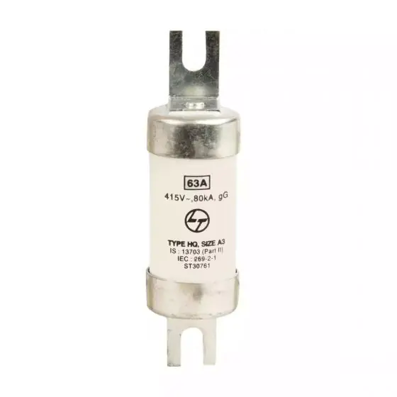 st30761oooo_fuselink_hq_size_a3_63a_bolted_front.jpg HQ Bolted HRC fuse 35A 415V AC Size A3 L T ST30759OOOO st30761oooo fuselink hq size a3 63a bolted front