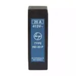 HD20P Bolted HRC fusebase 20A 415V AC Busbar Size F1 L T ST30773OOOO st30773oooo fusebase hd20p 20a bolted for f1 front