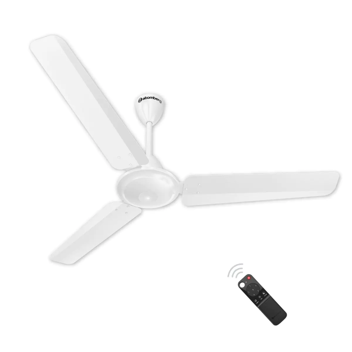 white-1-1.jpg Atomberg Ameza 1200 mm BLDC Ceiling Fan with Remote Control Gloss White white 1 1