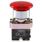 Teknic Illuminated Mushroom Push Button Red 2ALRM4L 24V 2alrm4l