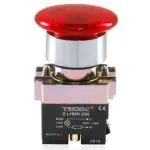 Teknic Illuminated Mushroom Push Button Red 2ALRM4L 24V 2alrm4l