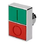 Teknic Double Headed with IO Mark Non-illuminated Flush Green and Red 2ATF3F4 IO 2atf8f2