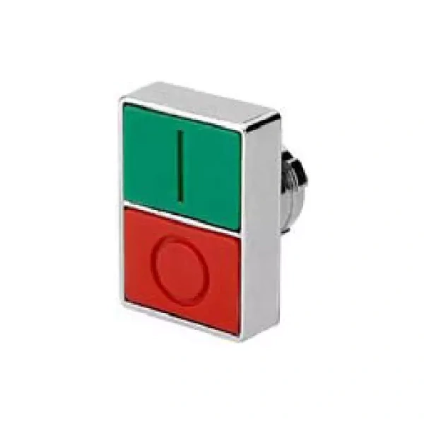 Teknic Double Headed with IO Mark Non-illuminated Flush Green and Red 2ATF3F4 IO 2atf8f2