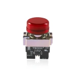 Teknic Pilot Light with LED Bulb Red 2PLB4LB 24V 2plbr4l