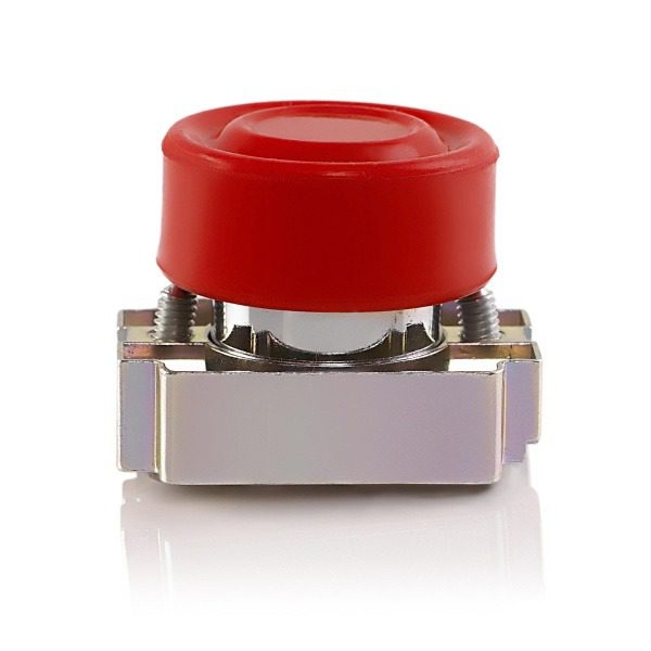 Teknic Booted Push Button Non Illuminated Red 2AB4 2ab4