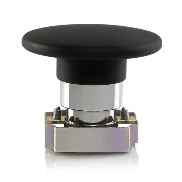 Teknic Black 60mm Jumbo Mushroom Spring Return 2AMJ2 2amj2