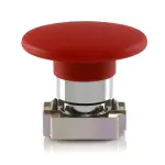 Teknic Red 60mm Jumbo Mushroom Head Spring Return 2AMJ4 2amj4