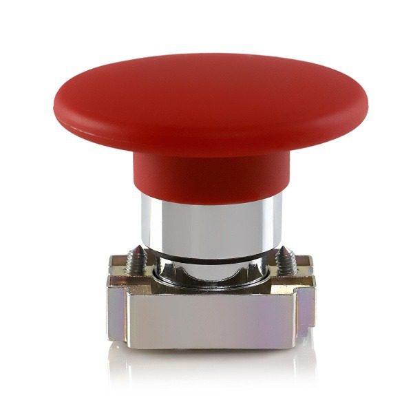 Teknic Red 60mm Jumbo Mushroom Head Spring Return 2AMJ4 2amj4