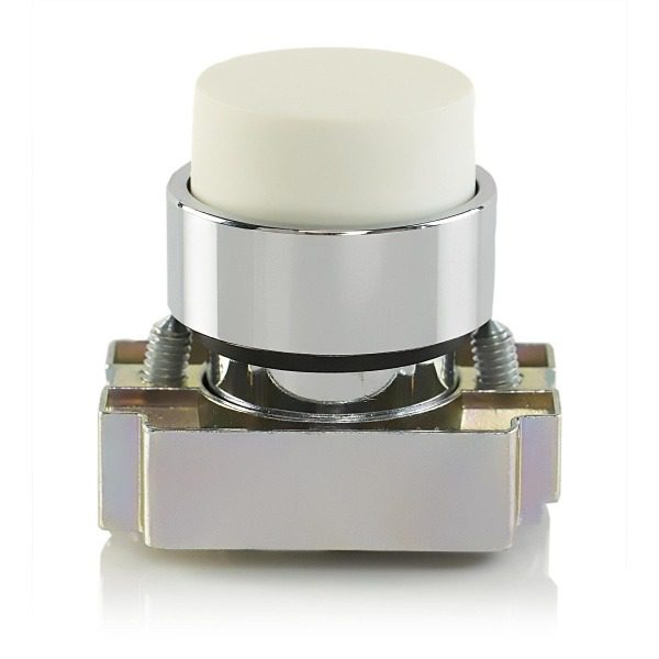 Teknic White Projecting Push Button 2AP1 2ap1