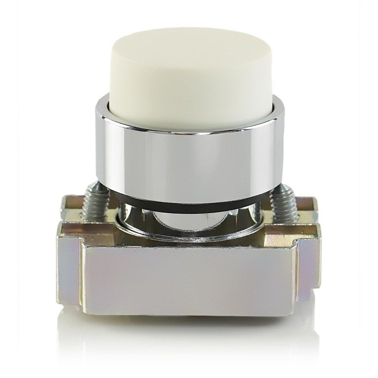 Teknic White Projecting Push Button 2AP1 2ap1