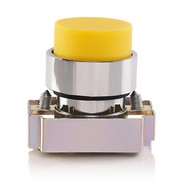 Teknic Yellow Projecting Push Button 2AP6 2ap8