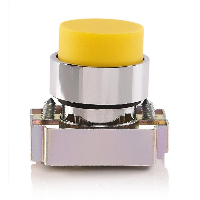 Teknic Yellow Projecting Push Button 2AP6 2ap8