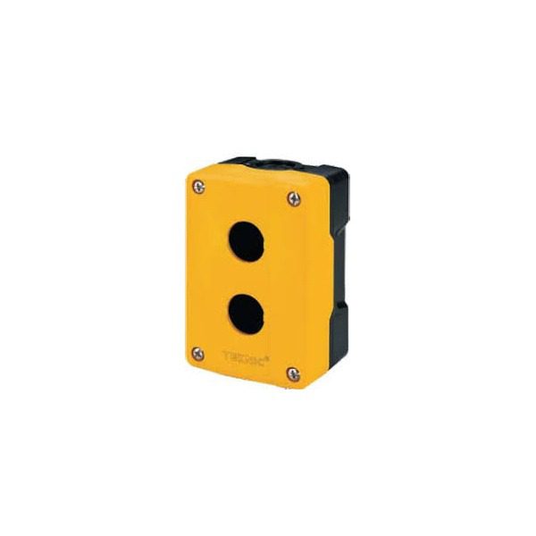 Teknic 2 WAY CONTROL STATION Yellow cover Black housing 4005c11