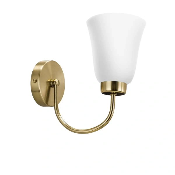 Wipro zBeuHome BW02 BB Wall Light One Lamp, Nickel With Brass EPL BW02001 bw