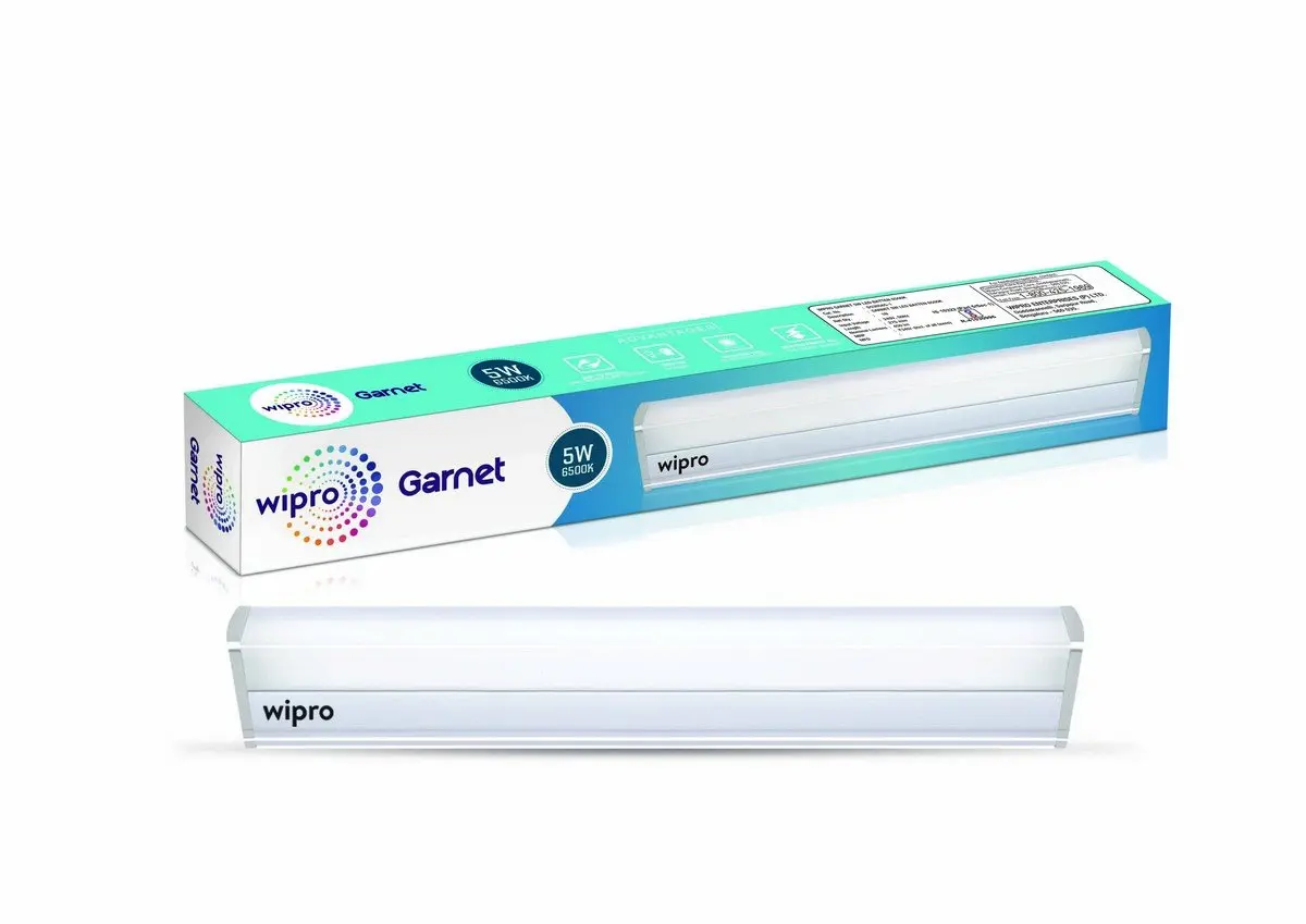 D532227 Wipro Garnet LED Tubelight Batten Warm White, 22W, 1135MM D532227 d