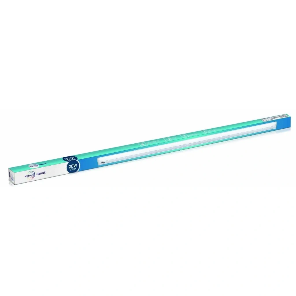 Wipro Garnet Aluminium Batten Natural White, 36W, 1180MM D533640 d