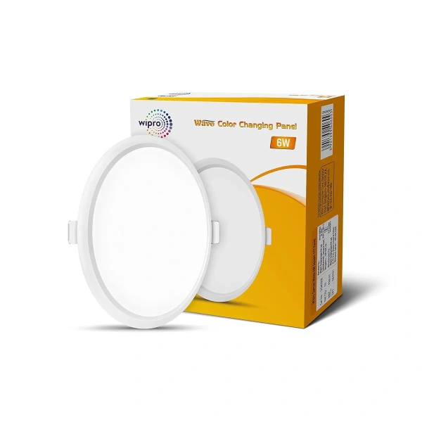 Wipro Garnet Colour Changing Panel Round, 3 In 1, 15W DG31500 dg