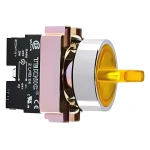 Teknic 3 Position illuminated selector Switch Spring Return Right with LED Bulb Yellow 2ASL8LB-3PSRR 24V ele.ele.721035087 16