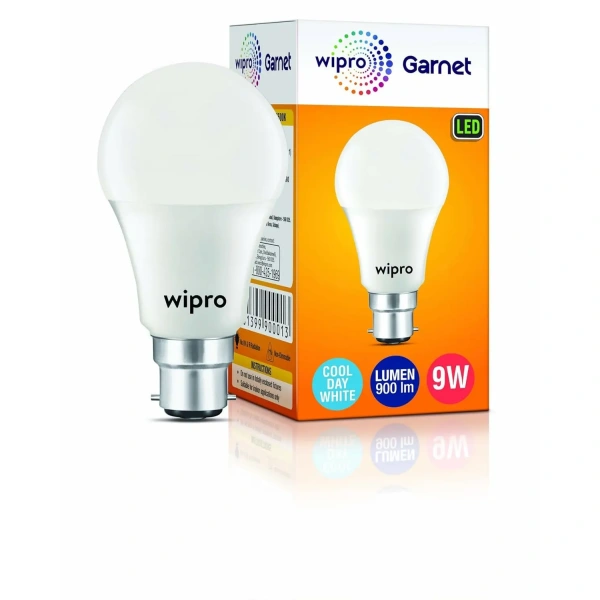 Wipro Garnet LED Bulb B22, Warm White, 12W N12002 n