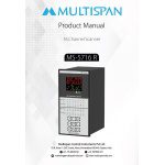 MS-5716R PROCESS SCANNER DATA LOGGER 16 CHANNEL 192 x 96 x 168 MULTISPAN 1037691ma 5716r manual