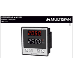 DPI-122 DUAL INPUT INDICATOR 96 X 96 X 54 MULTISPAN 134488capture
