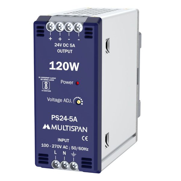 PS24-0.5A Power Supply 90 X 22.5 X 75 MULTISPAN 15588ps24 5a regular