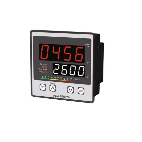PTC-L12A PTC-1202A UNIVERSAL INPUT PID CONTROLLER WITH ANALOG OUTPUT MODBUS FACILITY 96 X 96 X 54 MULTISPAN Image