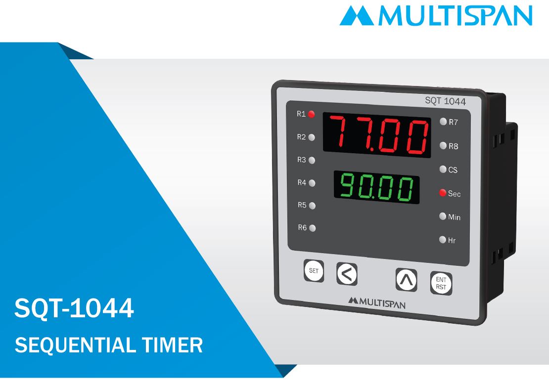 210864sqt1044.jpg SQT-1044 SEQUENTIAL TIMER 97 X 96 X 54 MULTISPAN 210864sqt1044