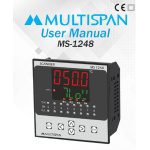 MS-1248 PROCESS SCANNER DATA LOGGER 8 Channel 96 x 96 x 66 MULTISPAN 279862ms 1248 manual
