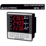 MFM-15 THREE PHASE MULTIFUNCTION METER 96 X 96 X 54 MULTISPAN 300393capture