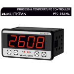 PTC-382-M1 UNIVERSAL INPUT PID CONTROLLER WITH ANALOG OUTPUT MODBUS FACILITY 48 X 96 X 75 MULTISPAN 322185capture