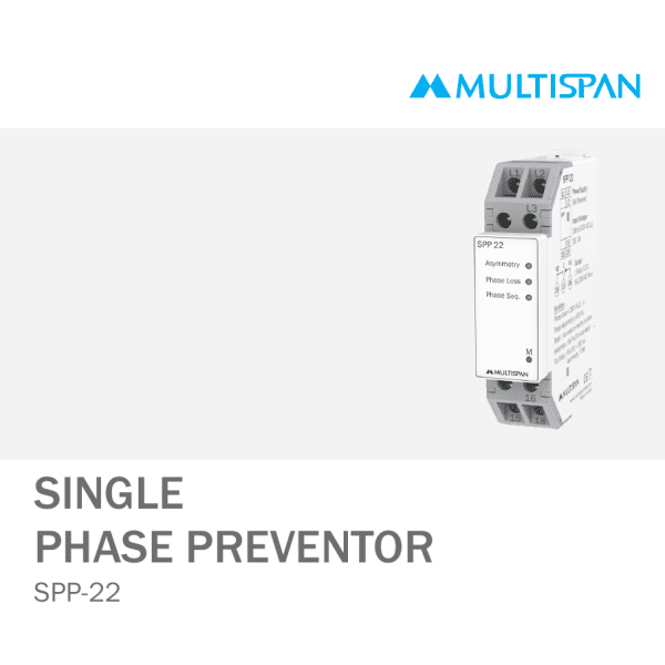 SPP-22 Single Phase preventor VOLTAGE CURRENT PROTECTION RELAY DIN RAIL 90 X 22.5 X 67.5 MULTISPAN 328261capture
