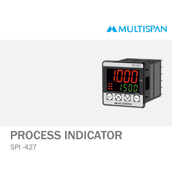 SPI-427 7 Mode MULTI MODE PROCESS INDICATOR 48 X 48 X 70 MULTISPAN 331270capture