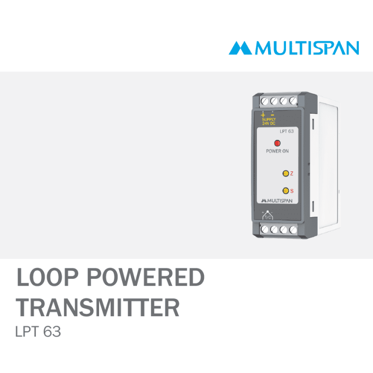LPT-63 LOOP POWERED TRANSMITTER MULTISPAN 332378capture