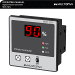 MVC-72N VIBRATOR CONTROLLER 72 X 72 X 45 MULTISPAN 333747mvc 72n