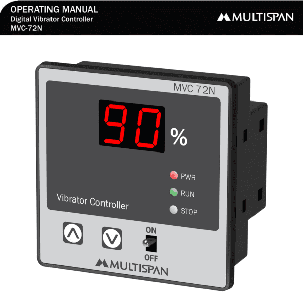 MVC-72N VIBRATOR CONTROLLER 72 X 72 X 45 MULTISPAN 333747mvc 72n