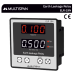 ELR-19N EARTH LEAKAGE RELAY 96 X 96 X 54 MULTISPAN 34628capture
