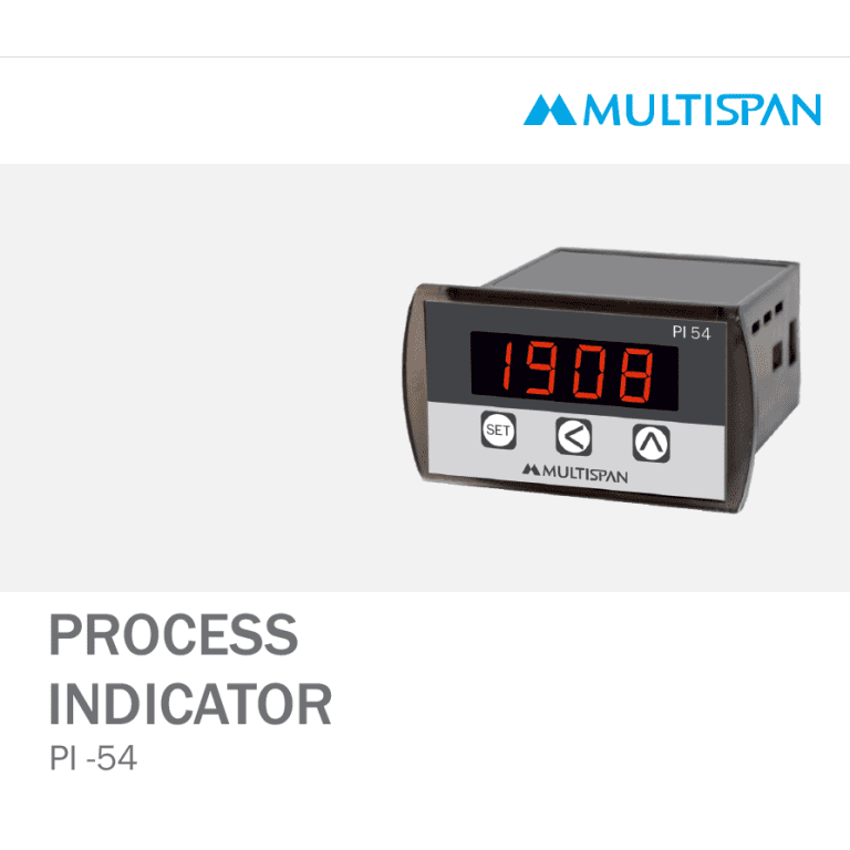 PI-54 PROCESS INDICATOR 38 x 62 x 63 MULTISPAN 362904capture
