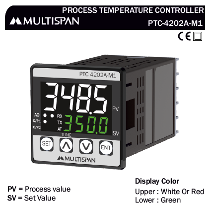407376Capture.png PTC-4202A-M1 UNIVERSAL INPUT PID CONTROLLER WITH ANALOG OUTPUT MODBUS FACILITY 48 X 48 X 111 MULTISPAN 407376capture